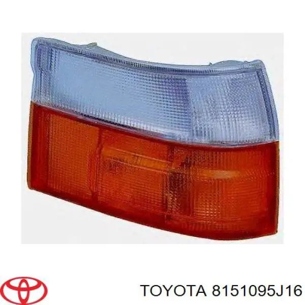 8151095J16 Toyota luz de gálibo derecha