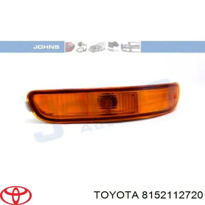 8152112720 Toyota piloto intermitente izquierdo