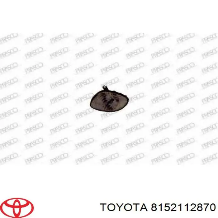 8152112870 Toyota piloto intermitente izquierdo