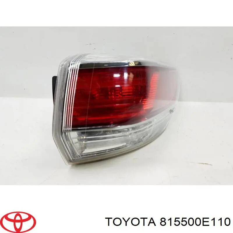 Piloto trasero exterior derecho 815500E110 Toyota