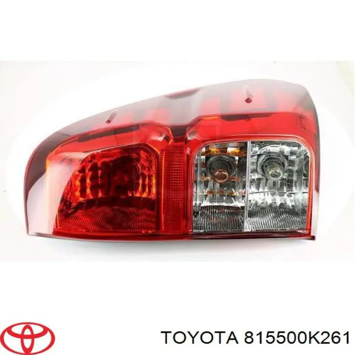 815500K261 Toyota Piloto trasero derecho