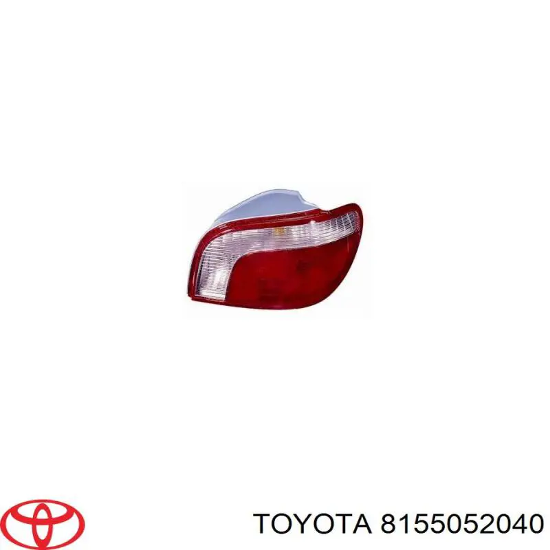 8155052040 Toyota piloto posterior derecho