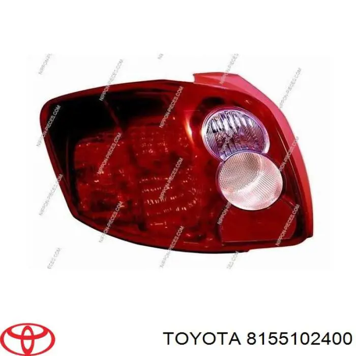 Piloto trasero derecho Toyota 8155102400 precio, desde 106,59 EUR
