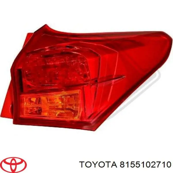 TY3544153 Prasco Piloto trasero exterior derecho