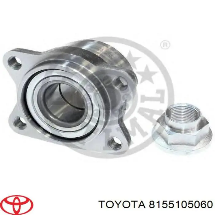 8155105060 Toyota Piloto trasero derecho