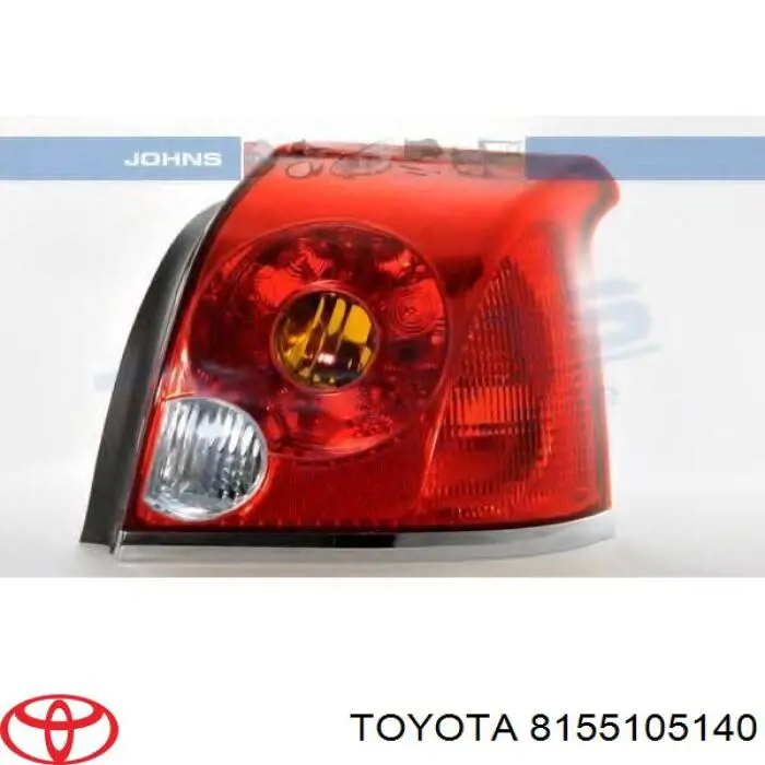 Comprar 8155105140 Toyota Piloto trasero derecho