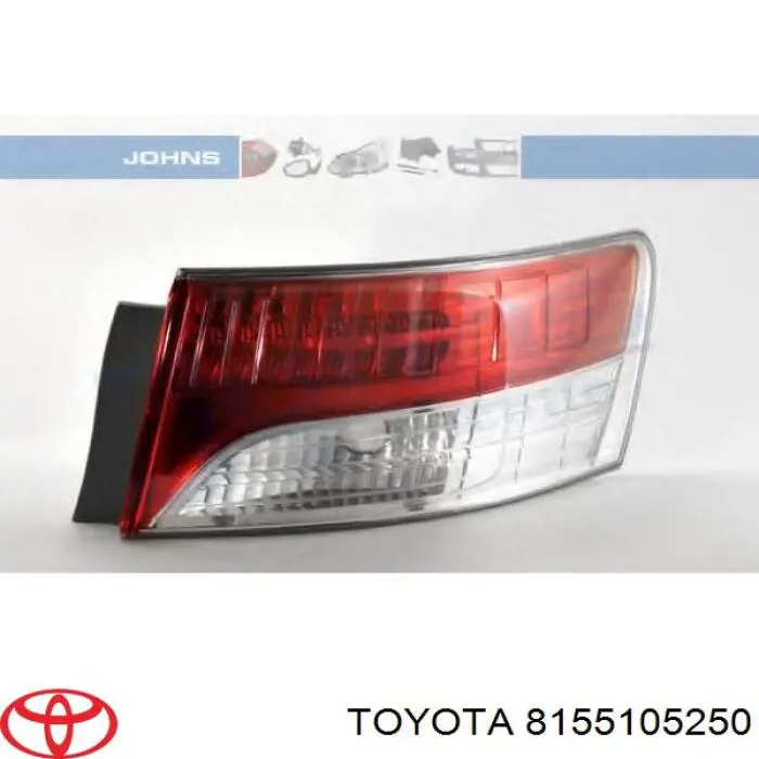 Comprar 8155105250 Toyota Piloto trasero exterior derecho