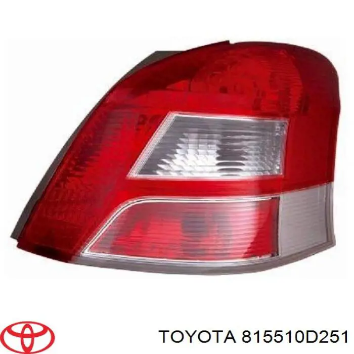 Comprar 815510D251 Toyota Piloto trasero derecho
