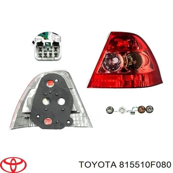 Piloto trasero derecho Toyota 815510F080 precio, desde 175,41 EUR