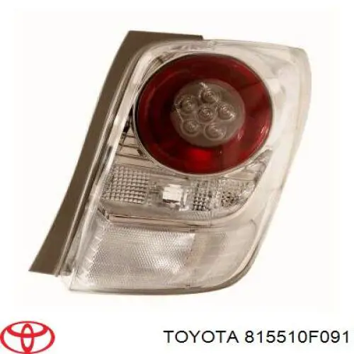 Piloto trasero derecho Toyota 815510F091 precio, desde 197,37 EUR