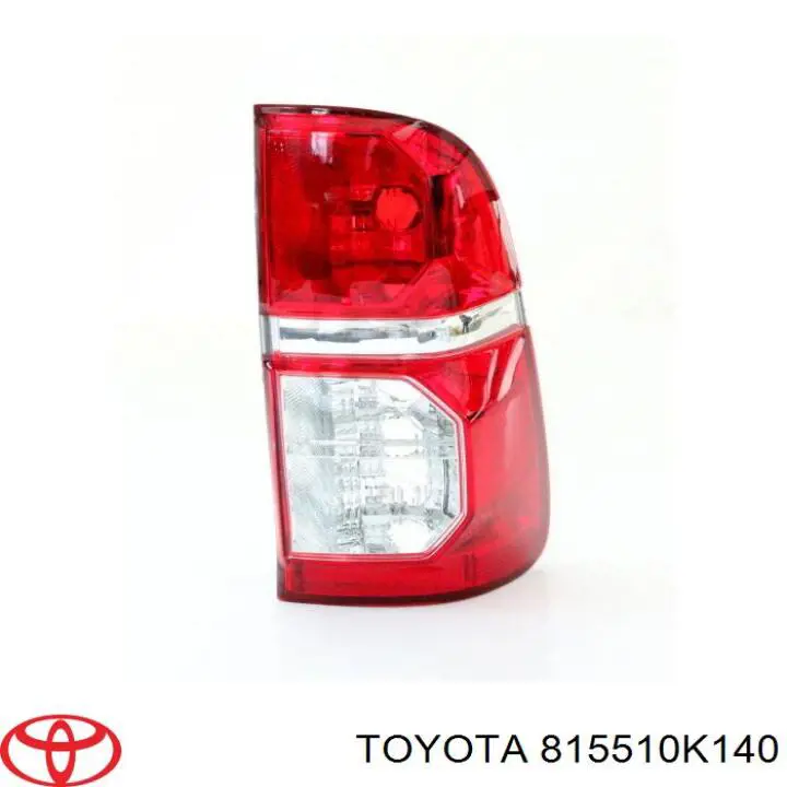815510K160 Toyota piloto posterior derecho