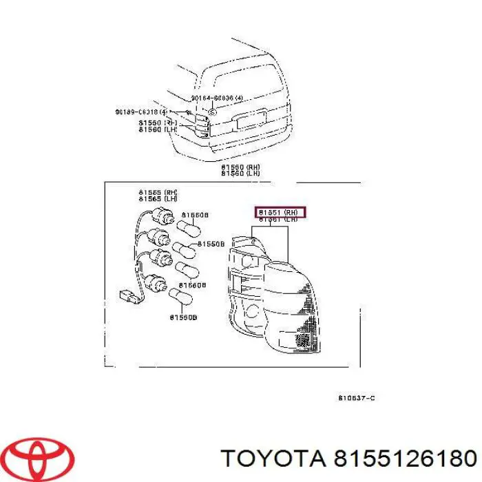 8155126180 Toyota