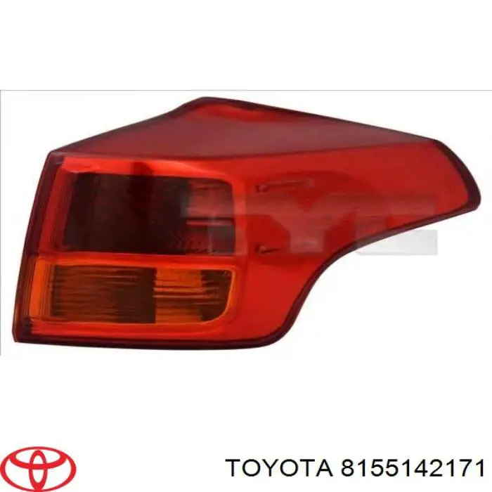 Piloto trasero exterior derecho Toyota 8155142171 precio, desde 99,35 EUR