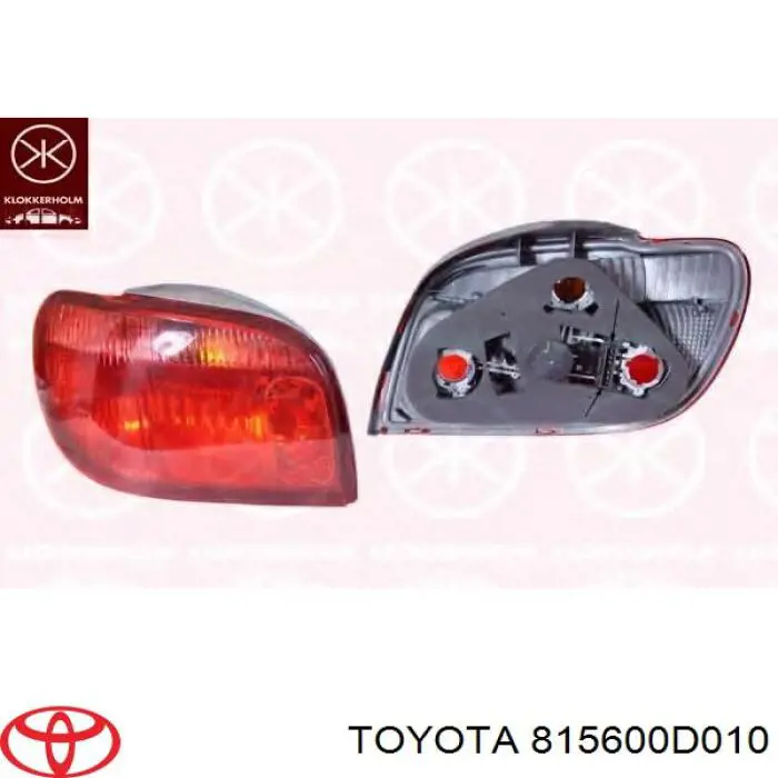 815600D010 Toyota piloto posterior izquierdo