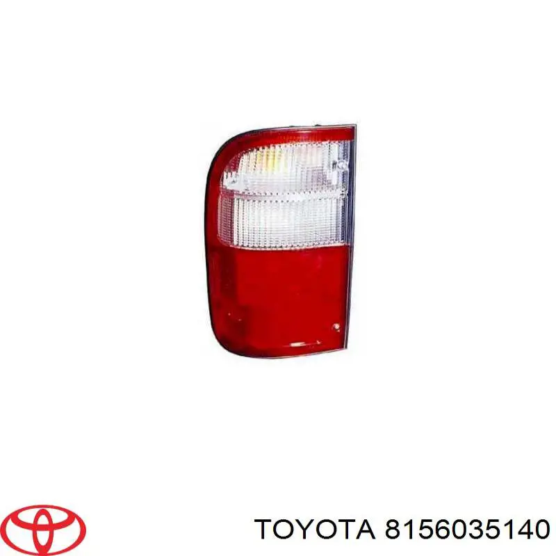 Piloto trasero izquierdo Toyota 8156035140 precio, desde 29,15 EUR