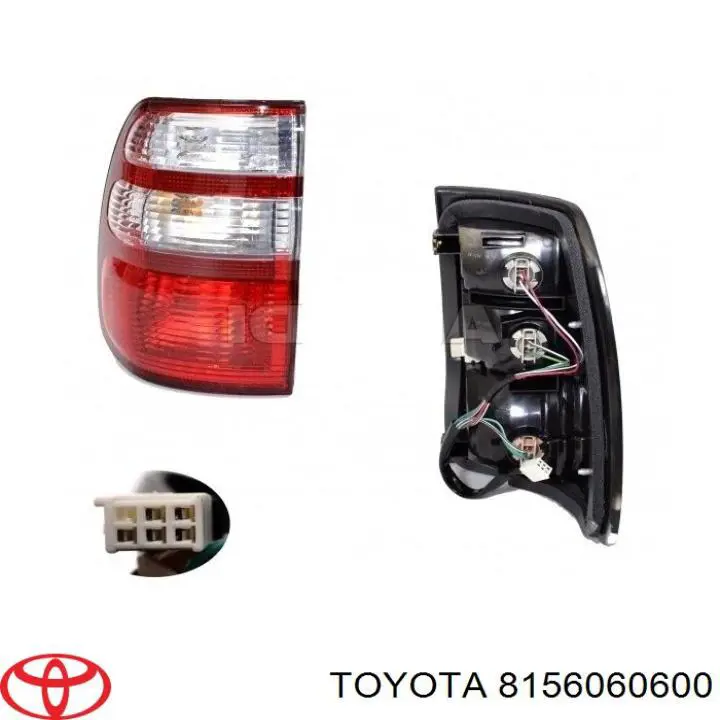 Comprar 8156060600 Toyota Piloto trasero exterior izquierdo