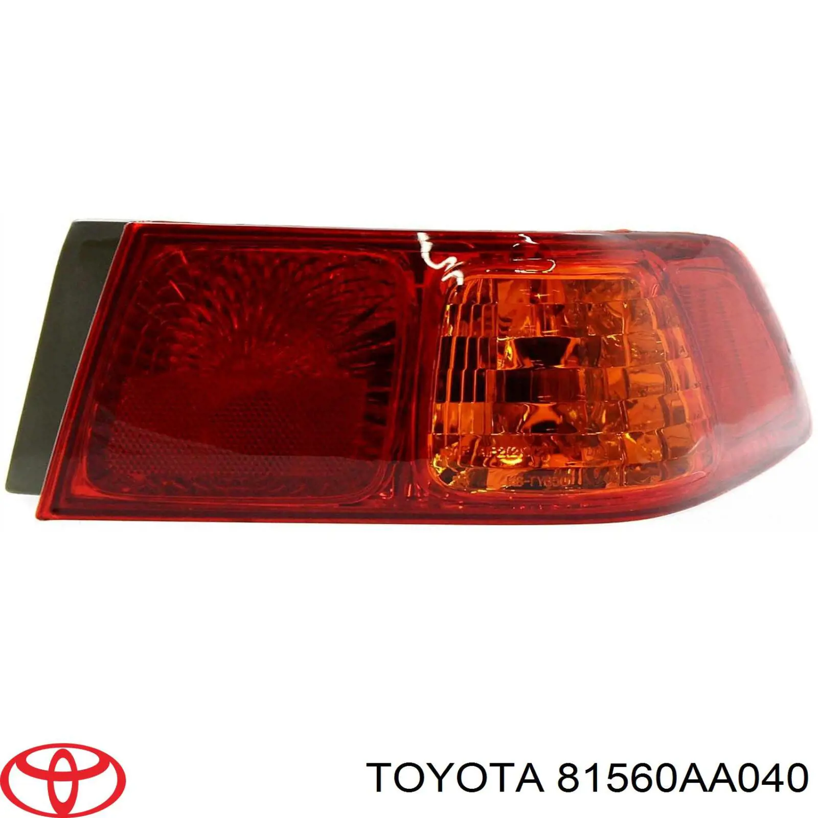 81560AA040 Toyota piloto posterior exterior izquierdo