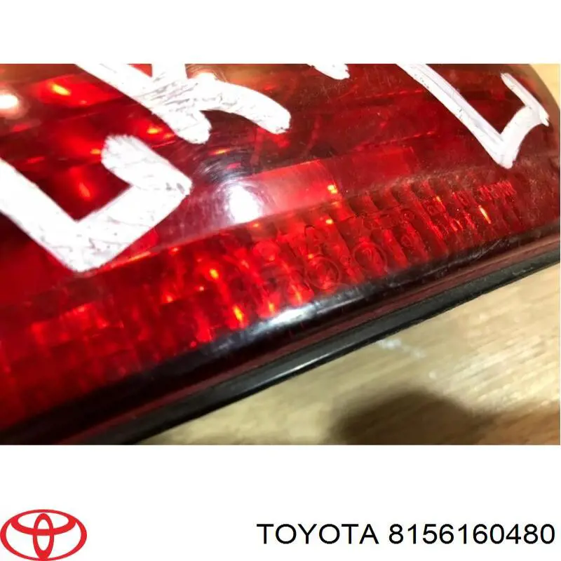 8156160480 Toyota piloto trasero exterior izquierdo