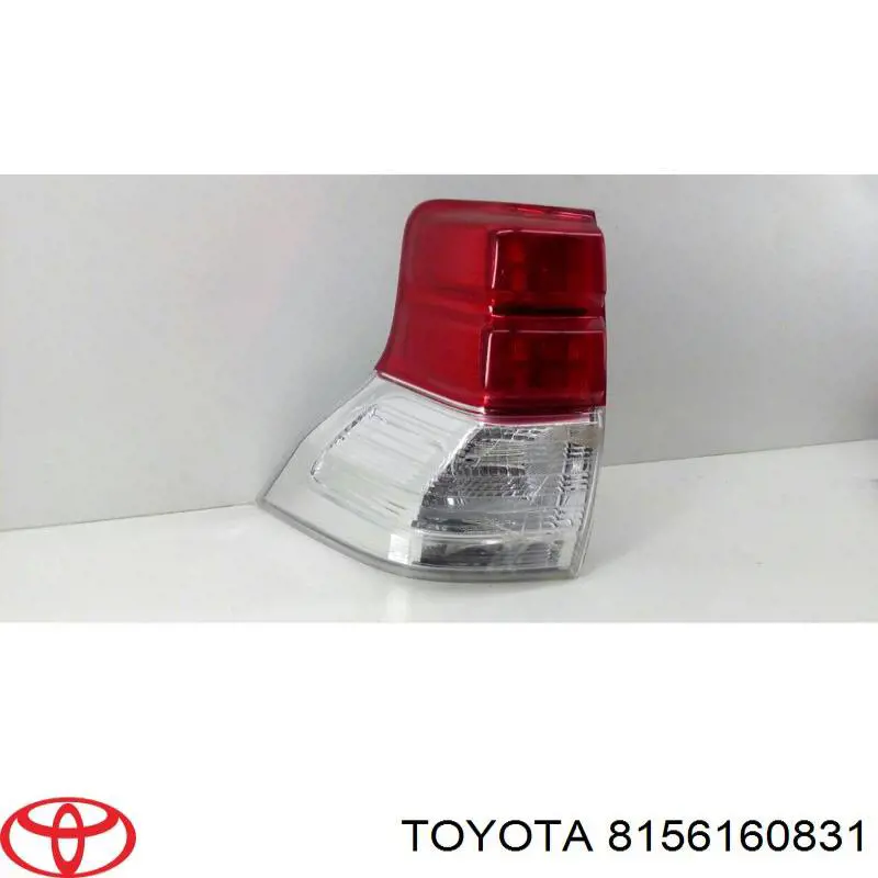 8156160831 Toyota piloto posterior izquierdo