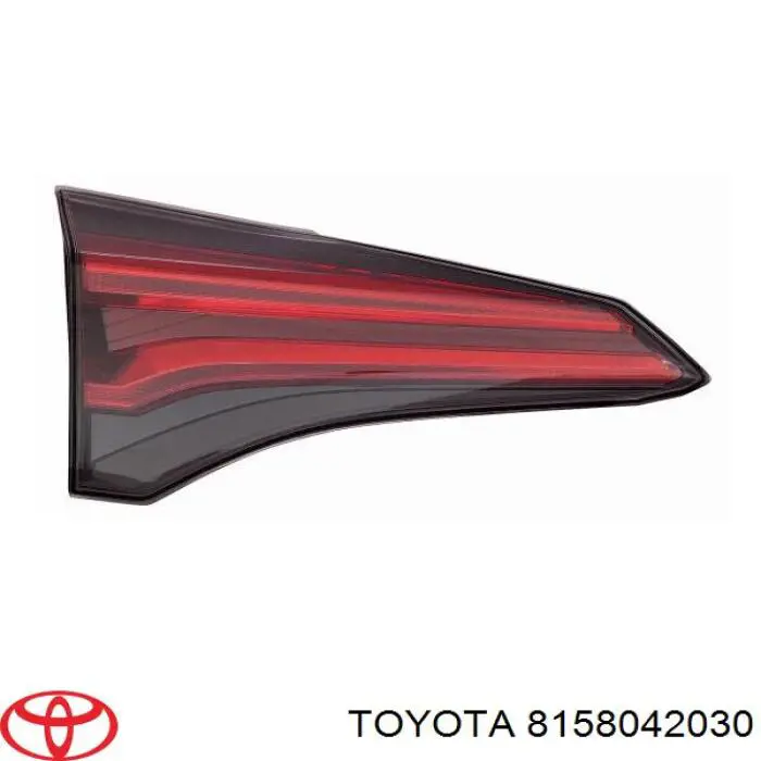 8158042030 Toyota Piloto trasero interior derecho