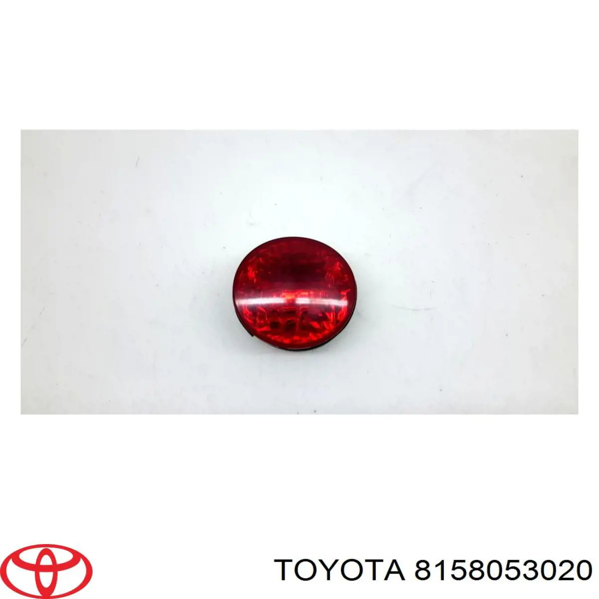 8158053020 Toyota piloto posterior interior derecho