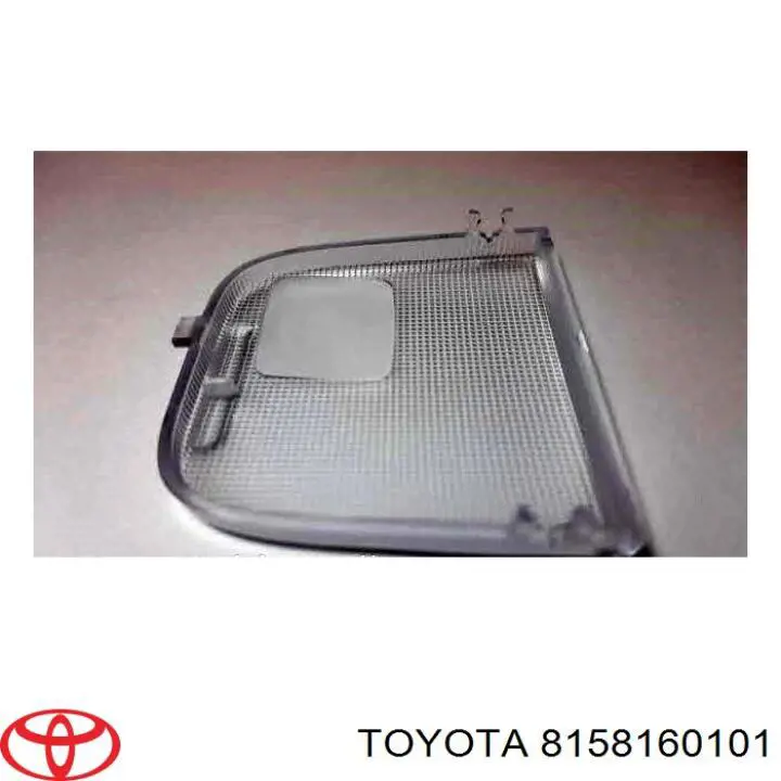 8158160100 Toyota faro antiniebla trasero derecho