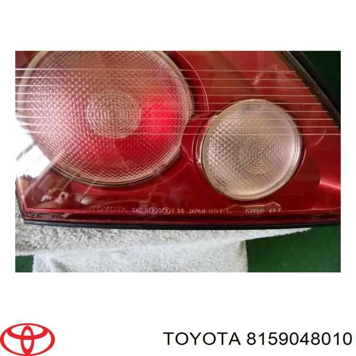 8159048010 Toyota piloto posterior interior izquierdo