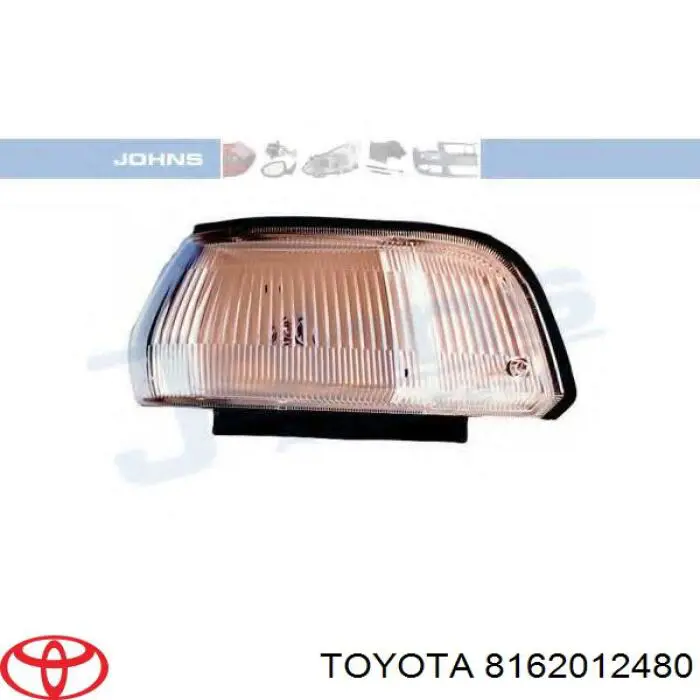 Luz de gálibo delantera izquierda para Toyota Corolla (E9)