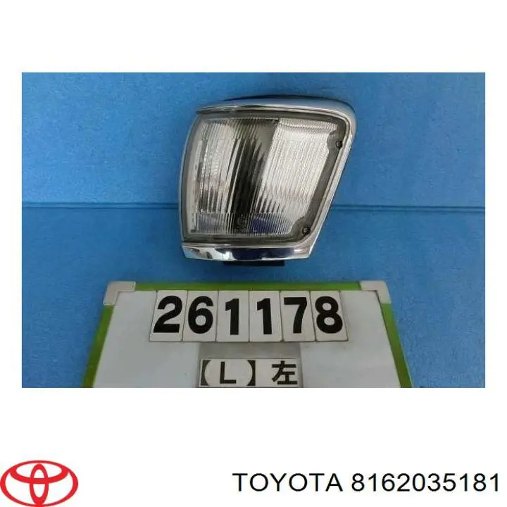 8162035181 Toyota luz de gálibo delantera izquierda