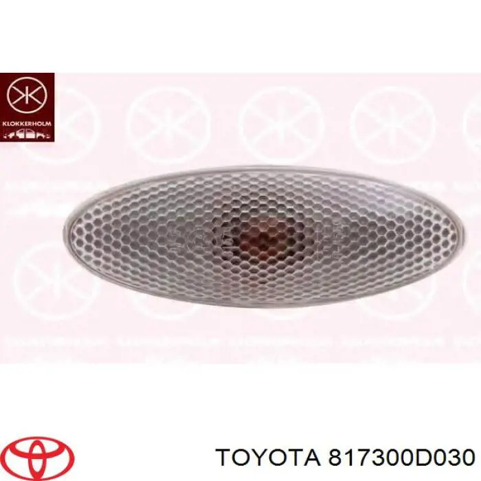 Comprar 817300D030 Toyota Luz intermitente de guardabarros