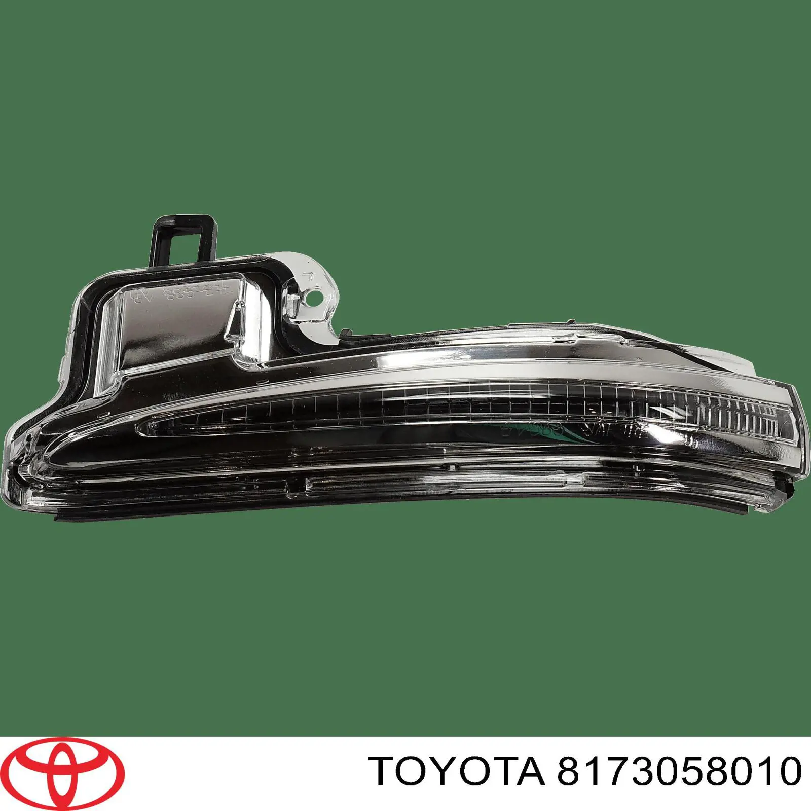 Luz intermitente de retrovisor exterior derecho para Toyota Rav4 (A5, H5)
