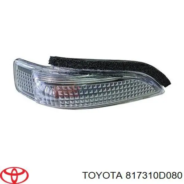 817310D080 Toyota luz intermitente de retrovisor exterior derecho
