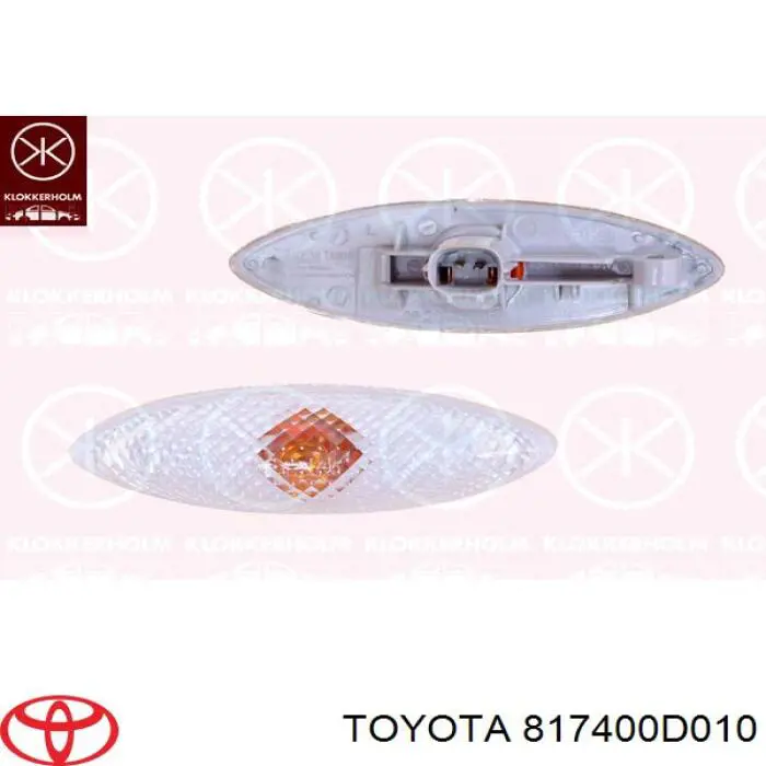 817400D010 Toyota luz intermitente guardabarros derecho