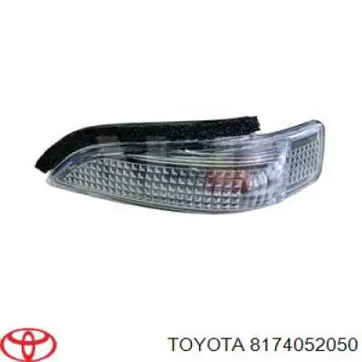 Luz intermitente de retrovisor exterior izquierdo para Toyota Camry (V50)