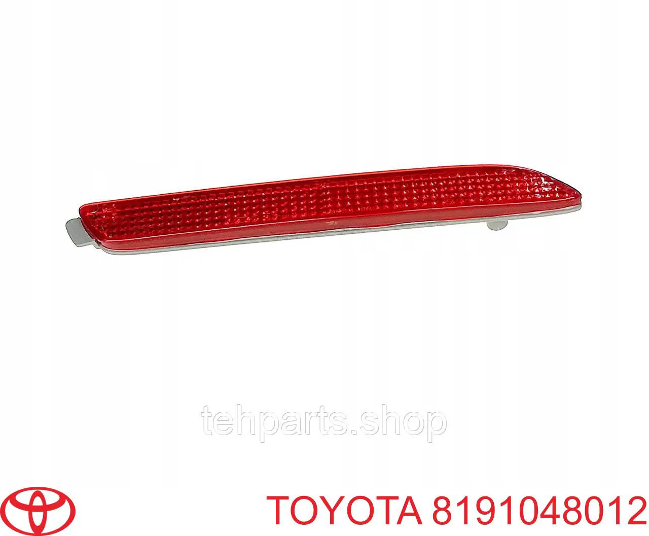 Deflector parachoques trasero derecho Toyota 8191048012 precio, desde 32,86 EUR