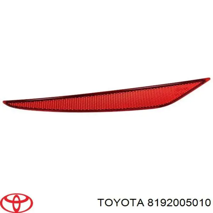 Piloto parachoques trasero izquierdo para Toyota Avensis (T27)
