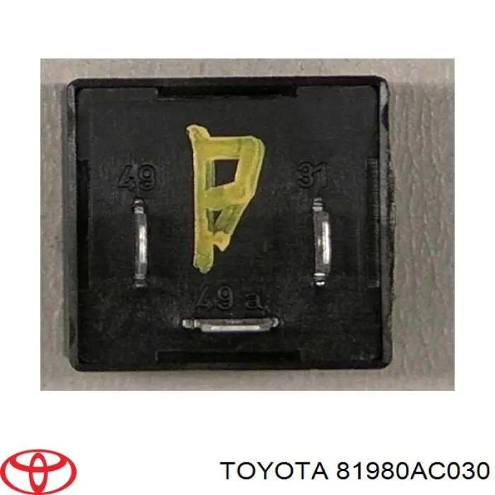 Relé de intermitentes 81980AC030 Toyota