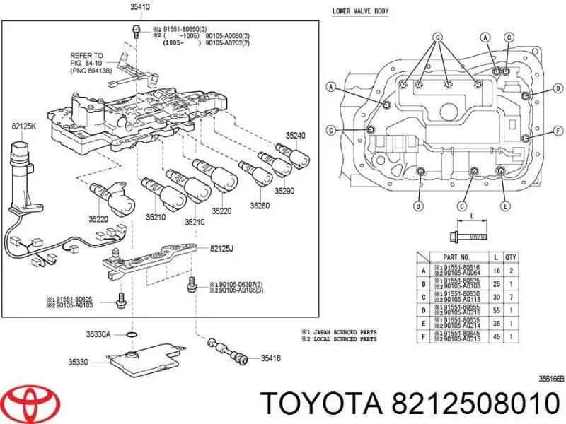 8212508010 Toyota