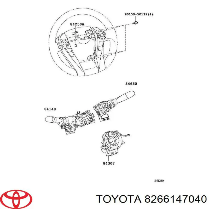 8266147040 Toyota 