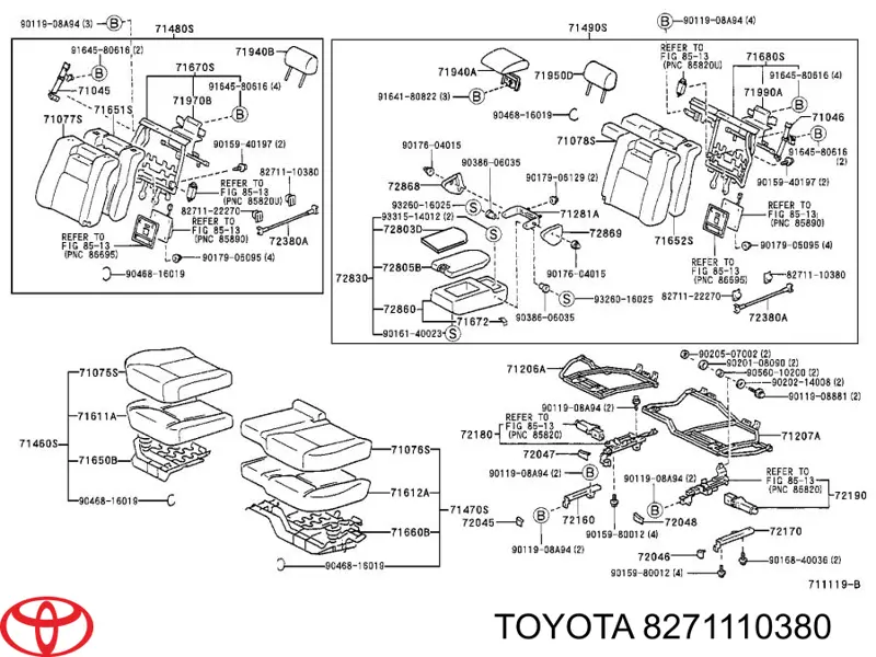 8271110380 Toyota