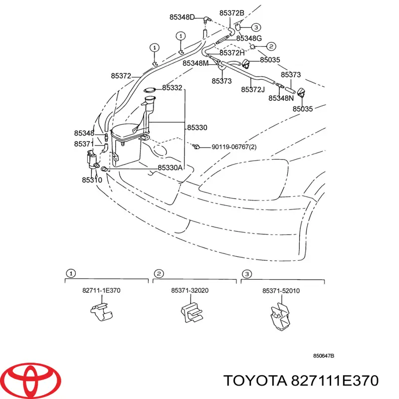 827111E370 Toyota