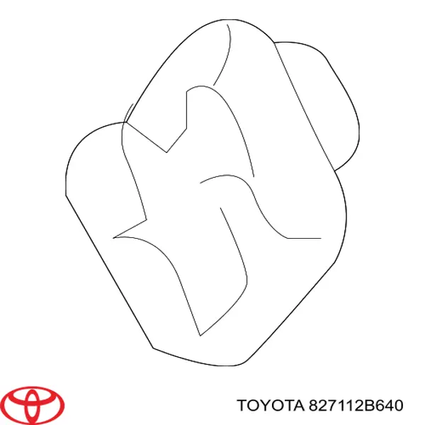 Toyota 827112B640 precio, desde 2,65 EUR