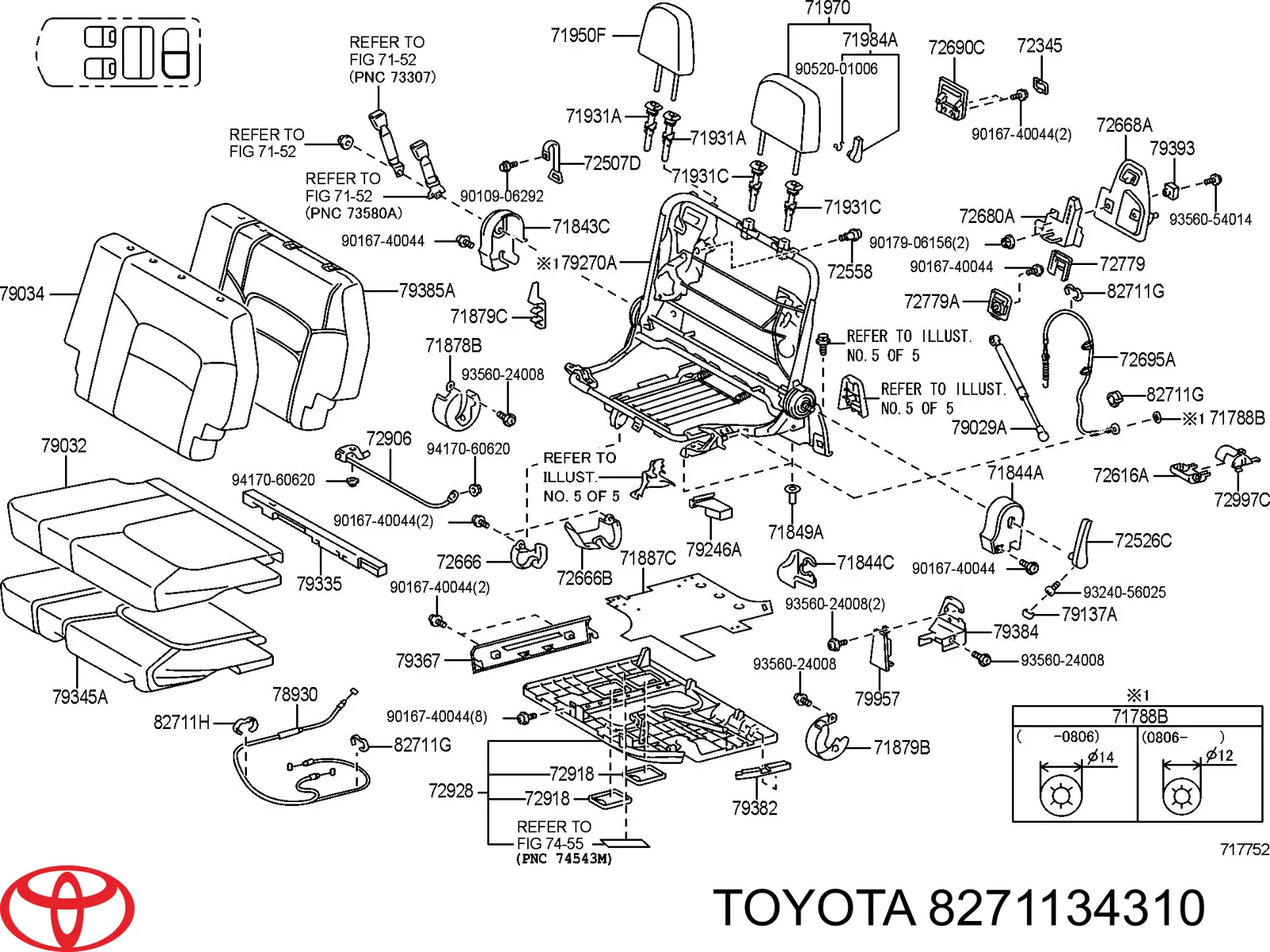  Toyota 8271134310 precio, desde 8,41 EUR