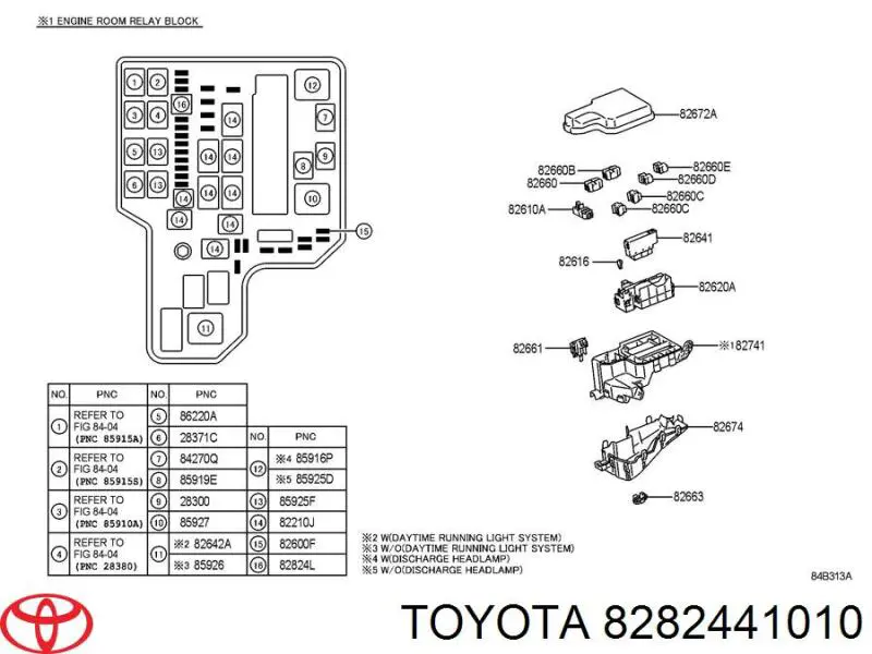  Toyota 8282441010 precio, desde 7,56 EUR