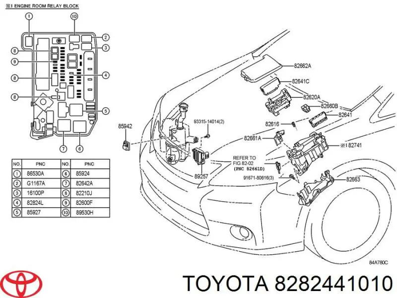 8282441010 Toyota