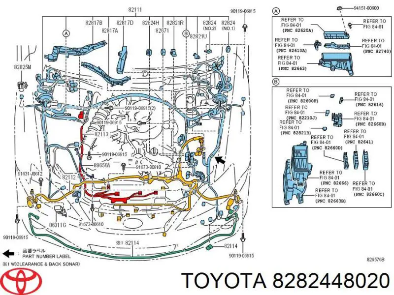 8282448020 Toyota