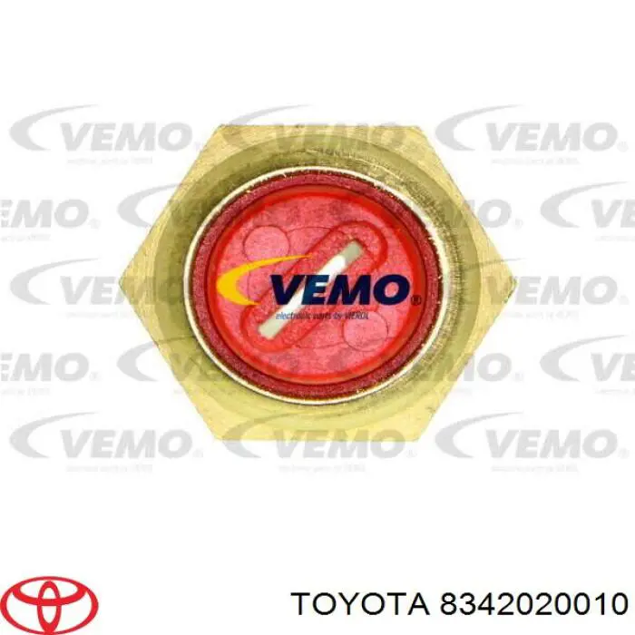 8342020010 Toyota sensor de temperatura del refrigerante