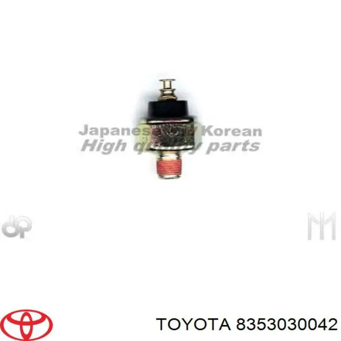 8353030042 Toyota sensor de presión de aceite