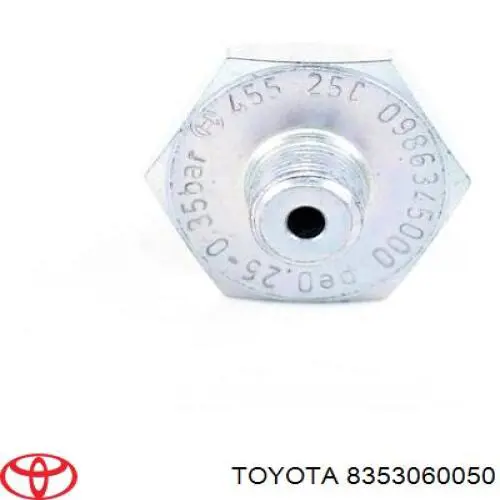 8353060050 Toyota Indicador de presión del aceite