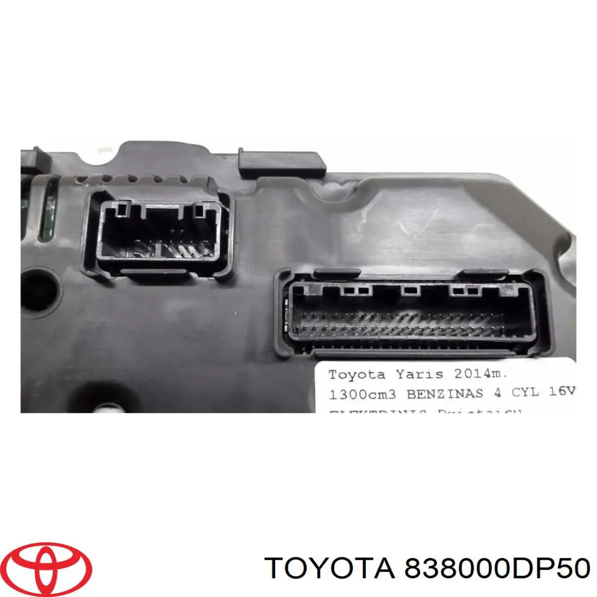 Tablero De Instrumentos (Panel De Instrumentos) para Toyota Yaris (P13)